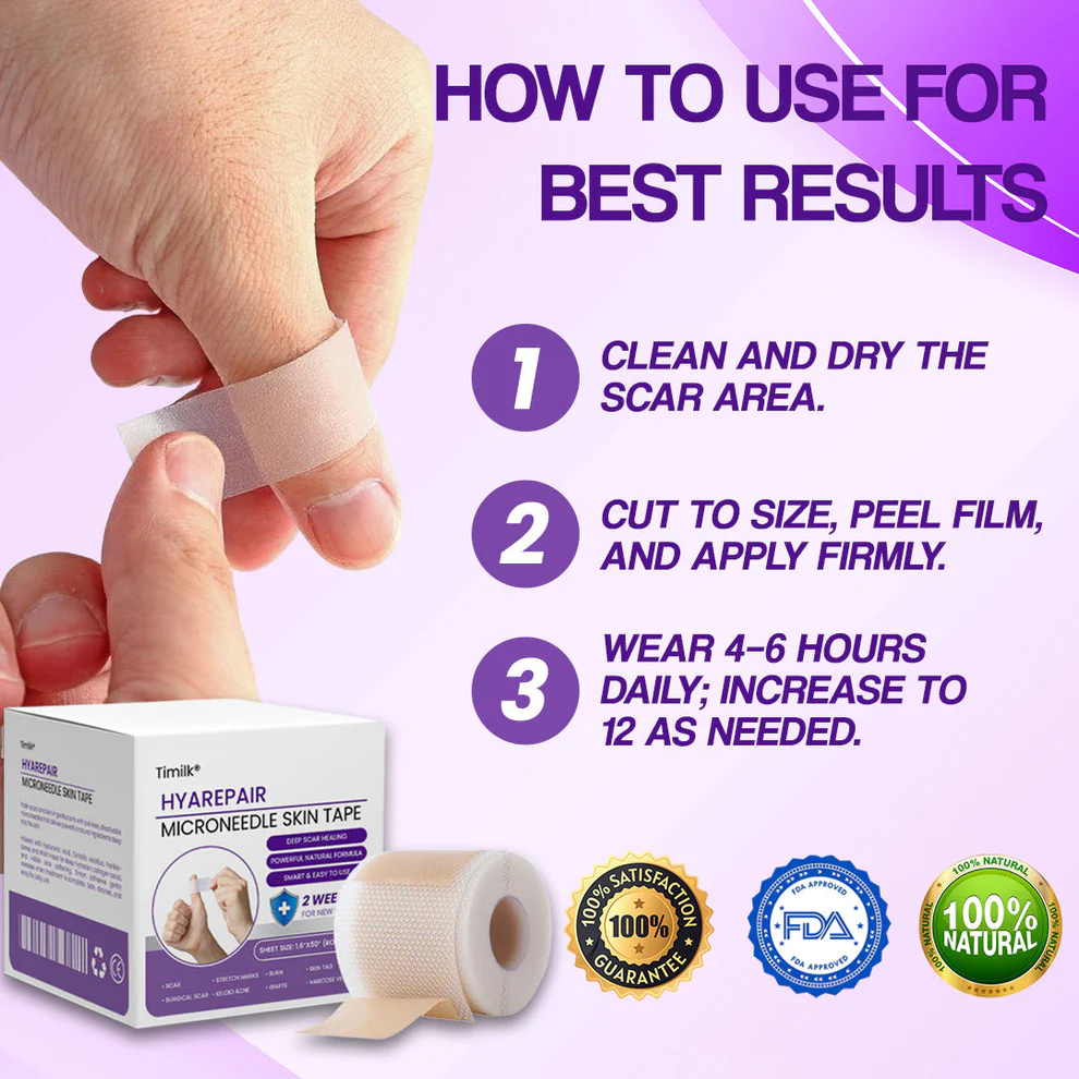 Timilk® HyaRepair Microneedle Skin Tape 10 Timilk® HyaRepair Microneedle Skin Tape