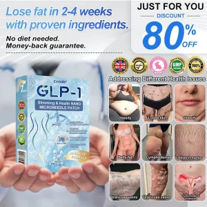 Croaie® GLP-1 Nano-Microneedle Patch with Collagen 30 Croaie® GLP-1 Nano-Microneedle Patch with Collagen