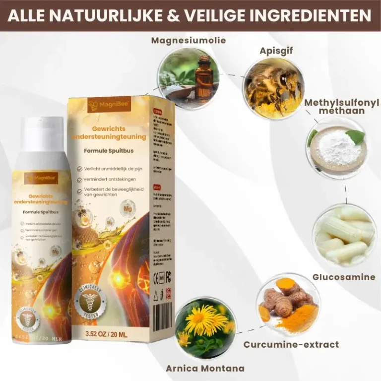 MagniBee™ Joint Support Formula Aerosol | Relieves stiff joints 2 MagniBee™ Joint Support Formula Aerosol | Relieves stiff joints