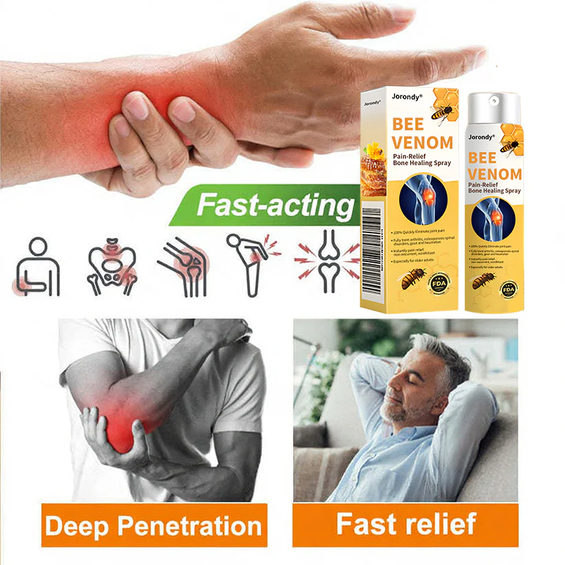 Jorondy® Bee Venom Pain-Relief Bone Healing Spray 16 Jorondy® Bee Venom Pain-Relief Bone Healing Spray