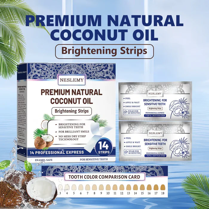 NESLEMY™Coconut Whitening Strips 4 NESLEMY™Coconut Whitening Strips