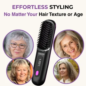 Alisanda™IntelliBrush Hair Straightener 25 Alisanda™IntelliBrush Hair Straightener