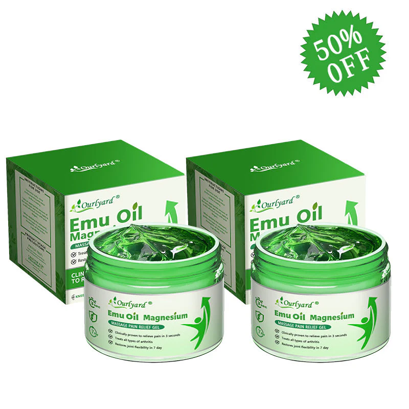 Ourlyard® Advanced Magnesium & Emu Oil Massage Pain Relief Gel 5 Ourlyard® Advanced Magnesium & Emu Oil Massage Pain Relief Gel