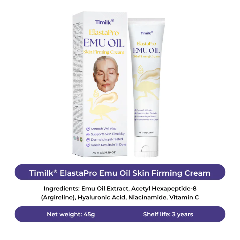 Timilk® ElastaPro Emu Oil Skin Firming Cream 6 Timilk® ElastaPro Emu Oil Skin Firming Cream - Image 6