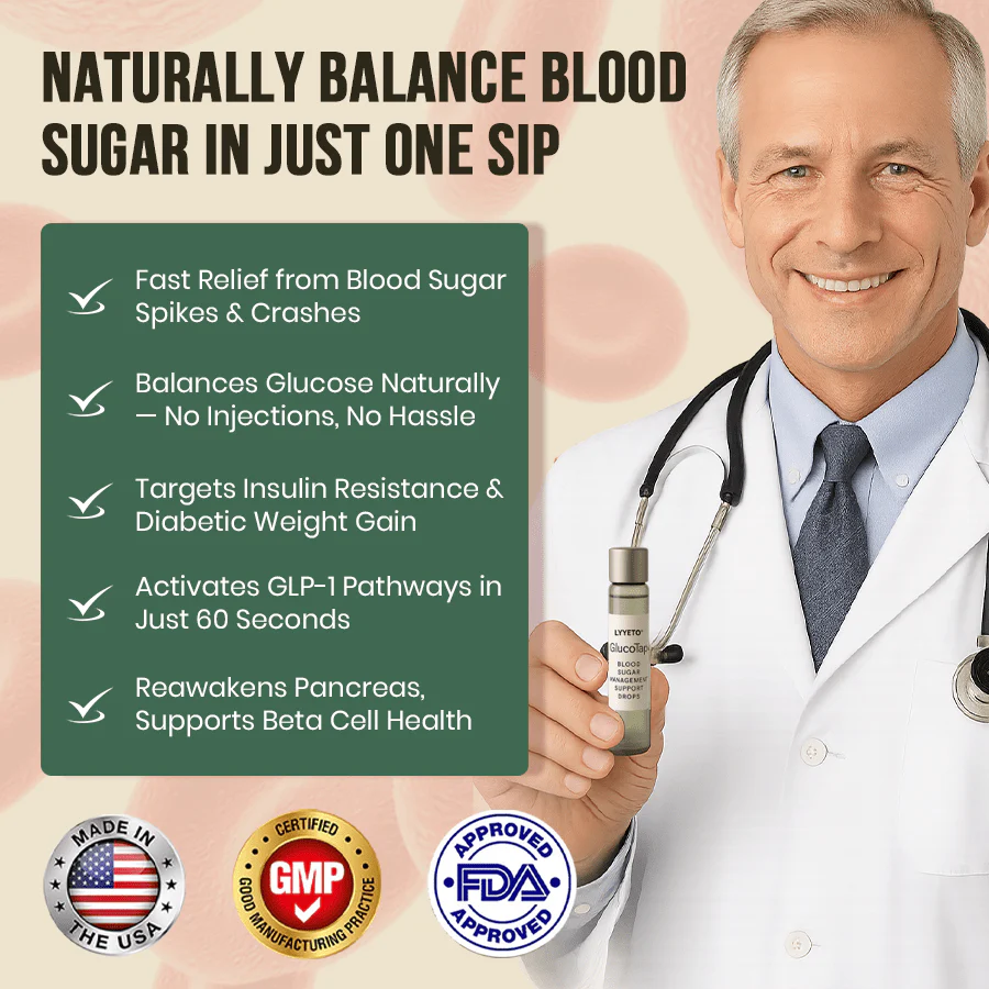 Lyyeto® GlucoTap Blood Sugar Management Support Drops 4 Lyyeto® GlucoTap Blood Sugar Management Support Drops - Image 4