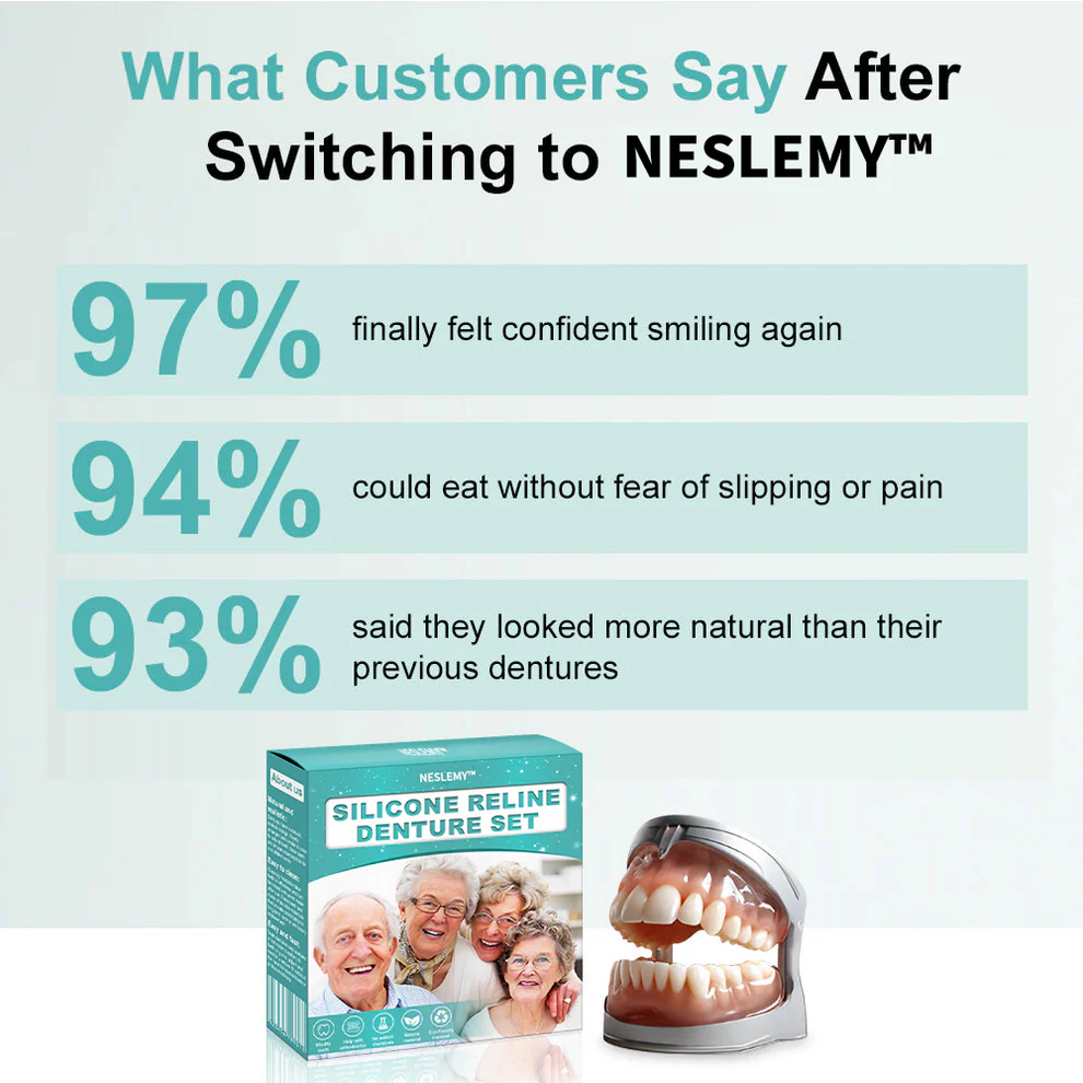 NESLEMY™ Advanced Customized Full Denture Set 2 NESLEMY™ Advanced Customized Full Denture Set