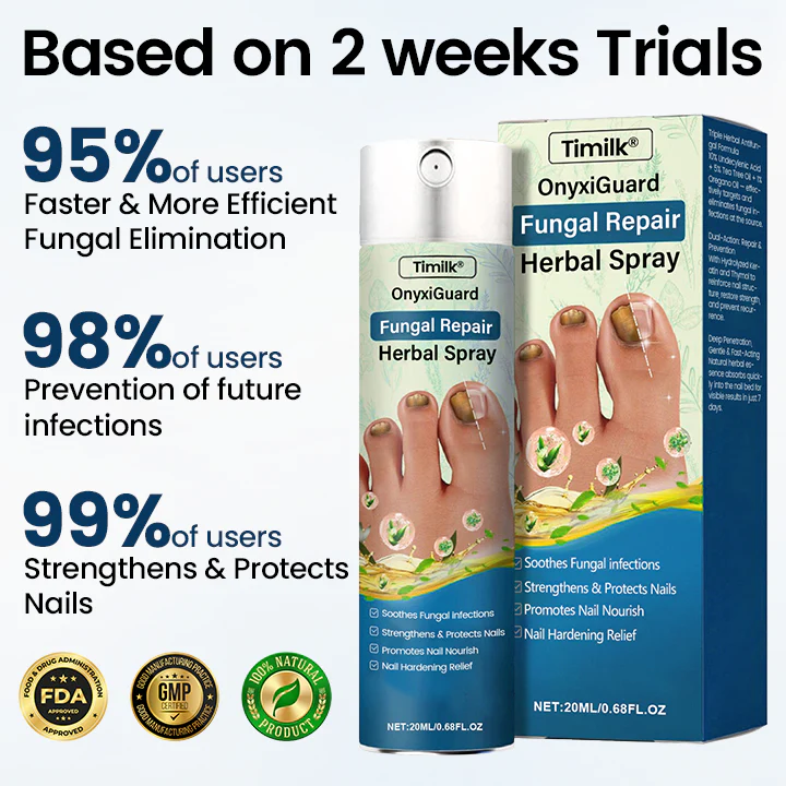 Timilk® OnyxiGuard Fungal Repair Herbal Spray 2 Timilk® OnyxiGuard Fungal Repair Herbal Spray
