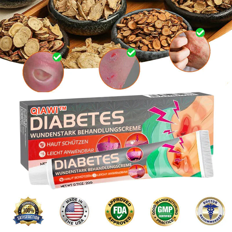 QIAWI™ Natural Products, Diabetes Wound Strong Treatment Cream 4 QIAWI™ Natural Products, Diabetes Wound Strong Treatment Cream - Image 4
