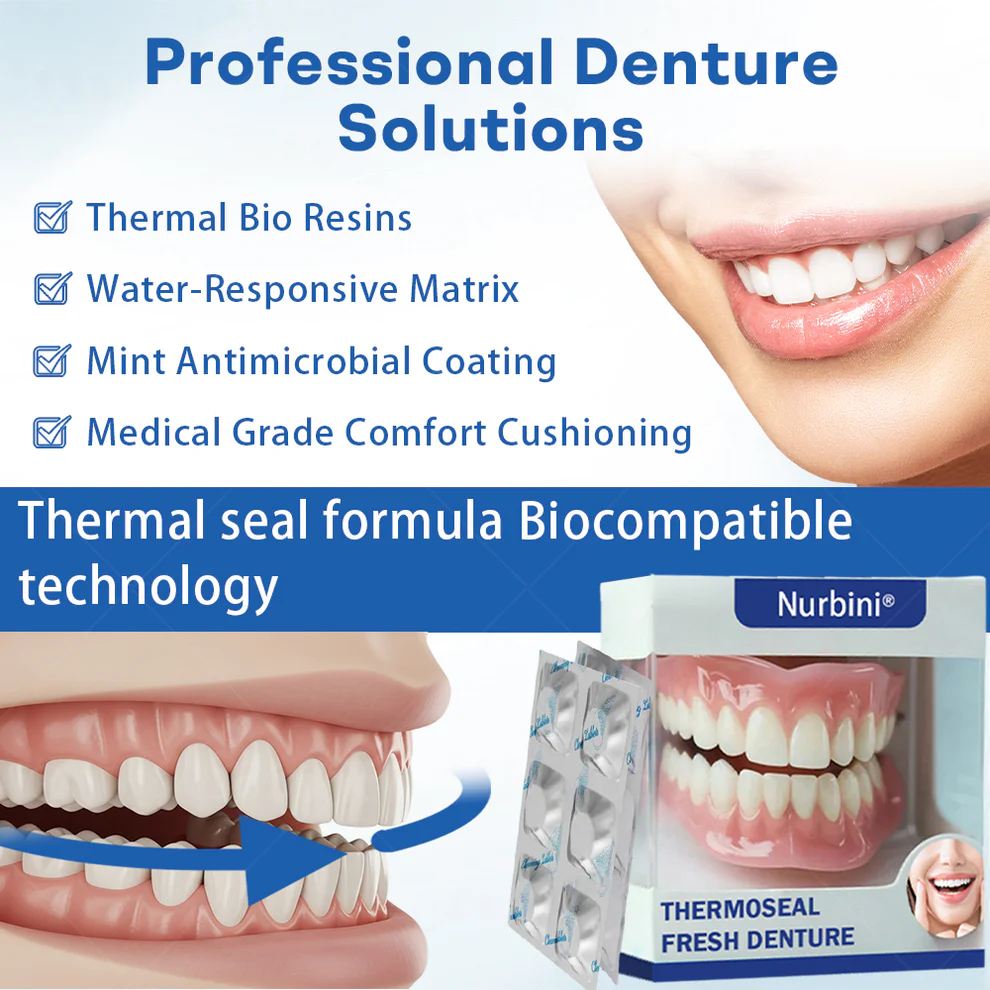 Nurbini® ThermoSeal Fresh Denture 6 Nurbini® ThermoSeal Fresh Denture