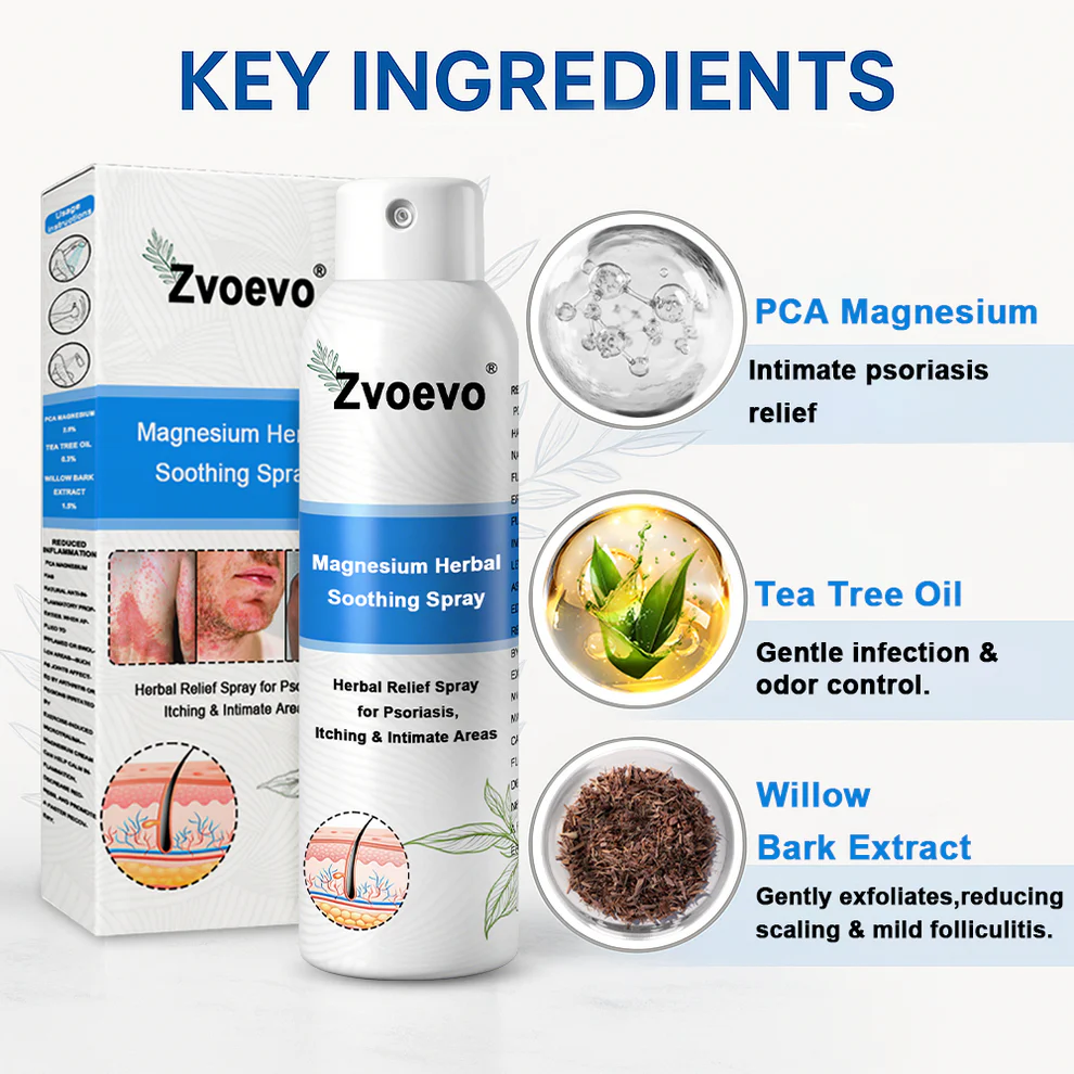 Zvoevo®Magnesium Herbal Psoriasis Spray 5 Zvoevo®Magnesium Herbal Psoriasis Spray