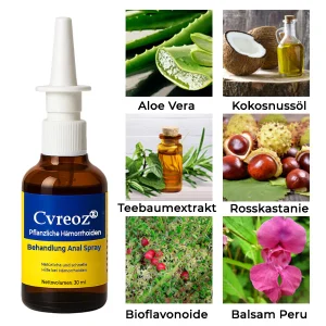 Cvreoz® Intensive Herbal Hemorrhoid Treatment Anal Spray
