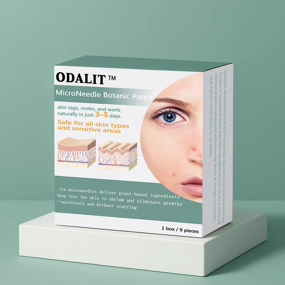 ODALIT™ MicroNeedle Botanic skin Tag Removal Patch 7 ODALIT™ MicroNeedle Botanic skin Tag Removal Patch