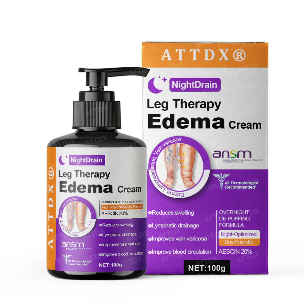 ATTDX® NightDrain Leg Therapy Edema Cream 11 ATTDX® NightDrain Leg Therapy Edema Cream