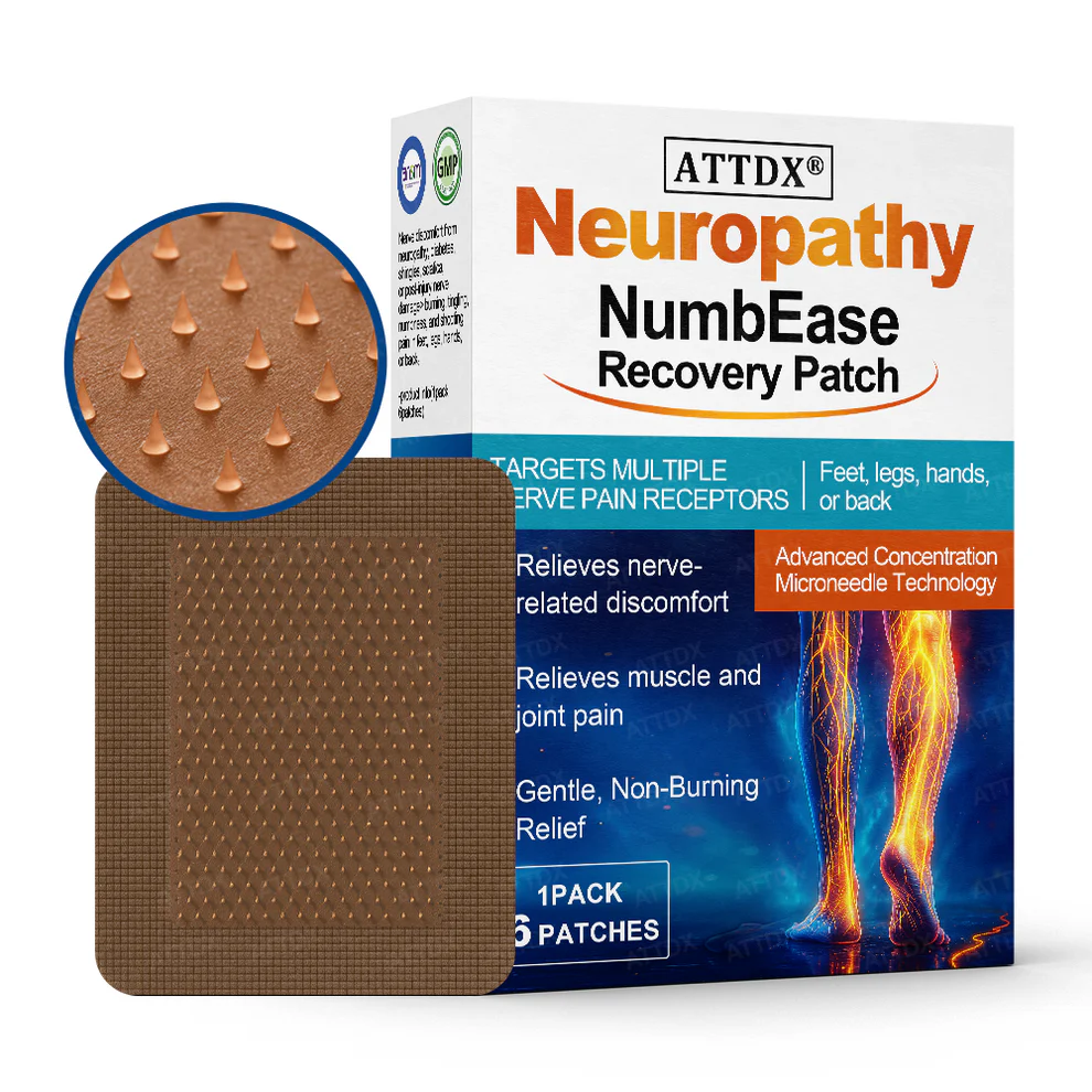 ATTDX® NumbEase Neuropathy Recovery Patch 9 ATTDX® NumbEase Neuropathy Recovery Patch