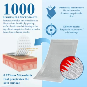 ATTDX® VeinFocus Microneedle Leg Patch 15 ATTDX® VeinFocus Microneedle Leg Patch