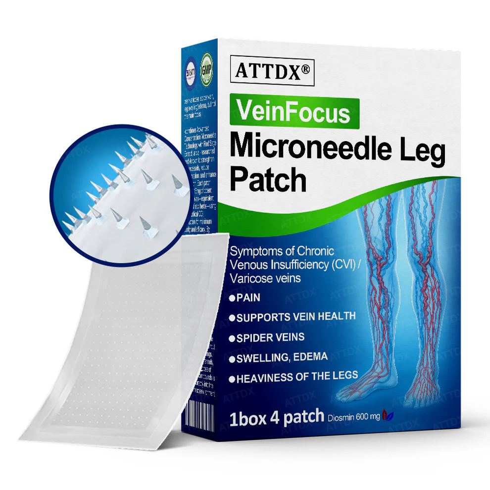 ATTDX® VeinFocus Microneedle Leg Patch 11 ATTDX® VeinFocus Microneedle Leg Patch