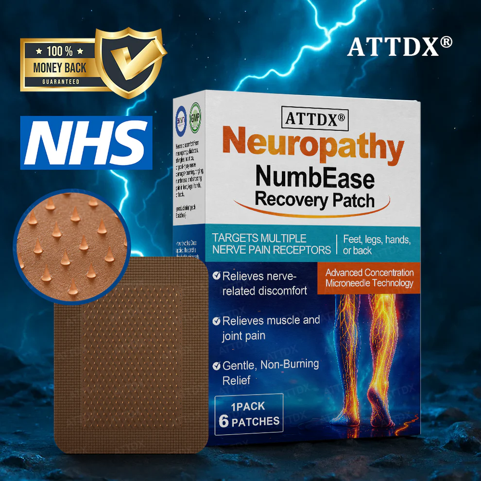 ATTDX® NumbEase Neuropathy Recovery Patch 1 ATTDX® NumbEase Neuropathy Recovery Patch