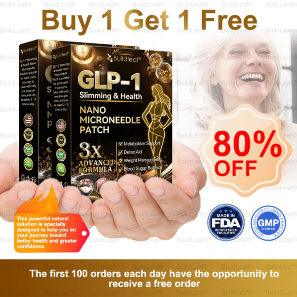 BuildLeaf® GLP-1 Slimming & Health Nano Microneedle Patch 1 BuildLeaf® GLP-1 Slimming & Health Nano Microneedle Patch
