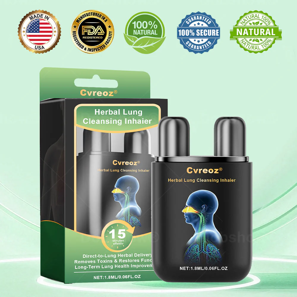 Cvreoz® Herbal Lung Cleansing Inhaler 1 Cvreoz® Herbal Lung Cleansing Inhaler