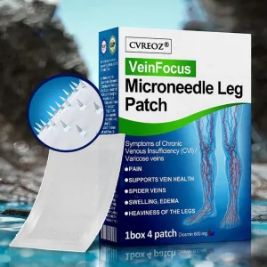 Cvreoz® VeinFocus Microneedle Leg Patch