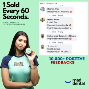 Dentist-Approved Teeth Whitening Powder