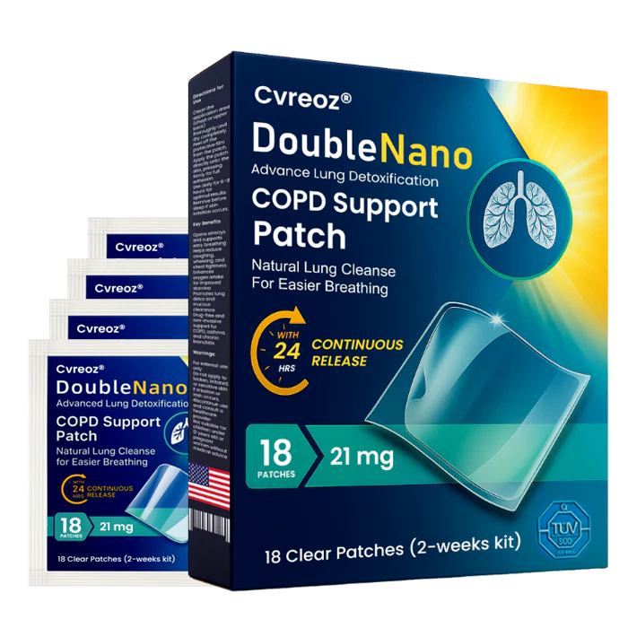 Cvreoz® DoubleNano COPD Support Patch 9 Cvreoz® DoubleNano COPD Support Patch