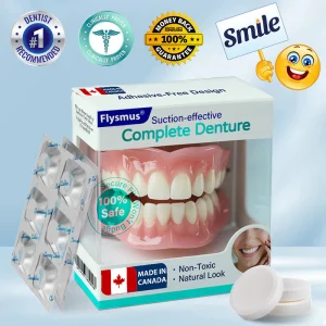 Flysmus® Suction-fit Complete Denture