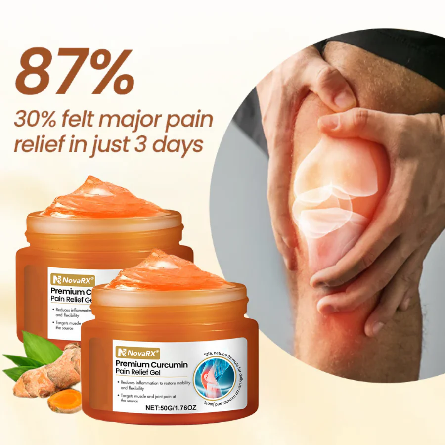 NovaRX® Premium Curcumin Pain Relief Gel 8 NovaRX® Premium Curcumin Pain Relief Gel