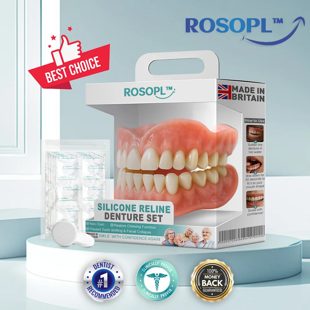 ROSOPL™ Advanced Customized Full Denture Set 2 ROSOPL™ Advanced Customized Full Denture Set