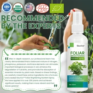 Seurico™ Foliar Brightening Nutrient Spray 24 Seurico™ Foliar Brightening Nutrient Spray
