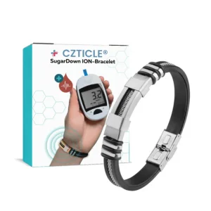 Glucose Control with AEXZR™ SugarDown ION-Bracelet
