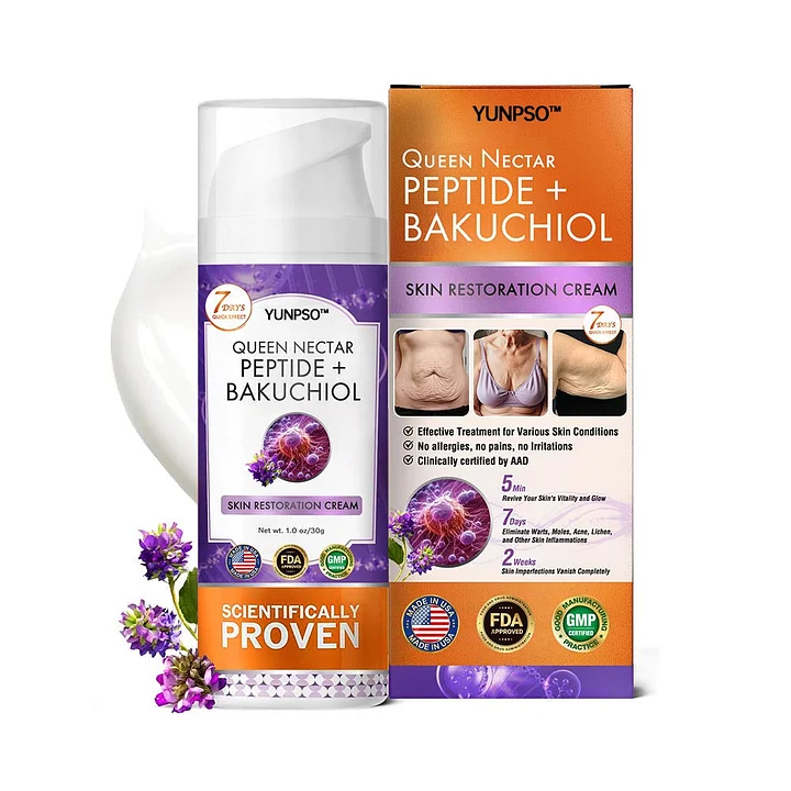 YUNPSO™ Queen Nectar Peptide + Bakuchiol Skin Restoration Cream 8 YUNPSO™ Queen Nectar Peptide + Bakuchiol Skin Restoration Cream