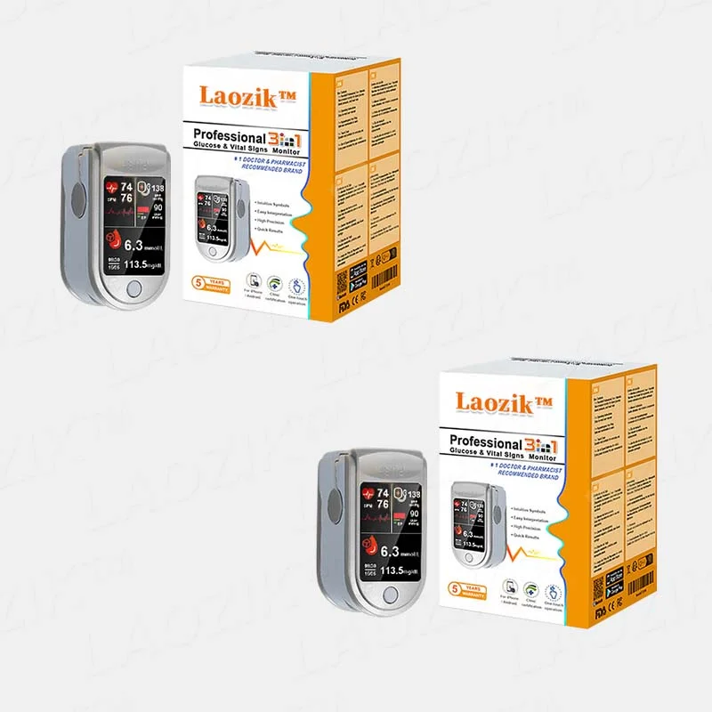 Laozik™ Professional 3-in-1 Blood Glucose & Body Health Monitor 14 Laozik™ Professional 3-in-1 Blood Glucose & Body Health Monitor - Image 14