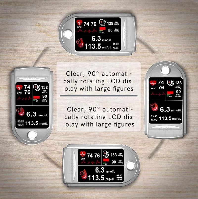 Laozik™ Professional 3-in-1 Blood Glucose & Body Health Monitor 9 Laozik™ Professional 3-in-1 Blood Glucose & Body Health Monitor - Image 9