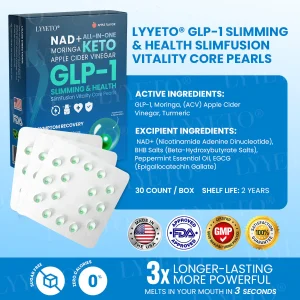 Lyyeto® GLP-1 Slimming & Health SlimFusion Vitality Core Pearls