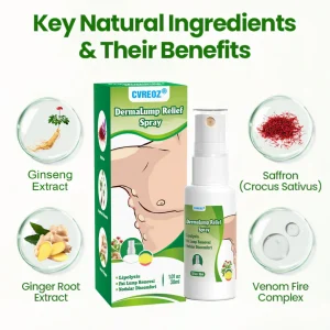 Cvreoz® DermaLump Relief Spray 18 Cvreoz® DermaLump Relief Spray