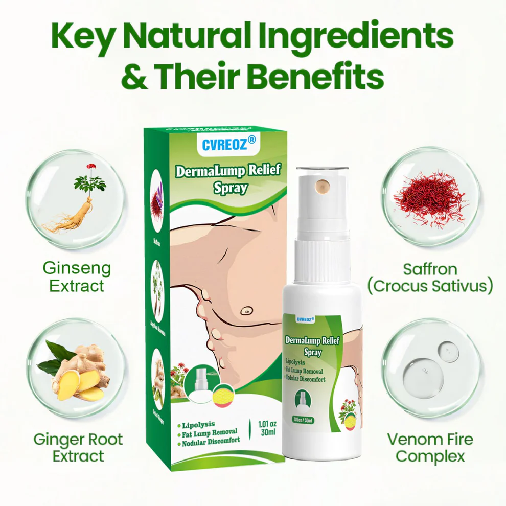 Cvreoz® DermaLump Relief Spray 9 Cvreoz® DermaLump Relief Spray