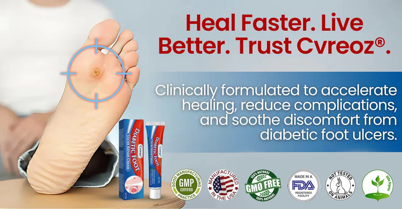 Cvreoz® Diabetic Foot Ulcer Repair Cream 3 Cvreoz® Diabetic Foot Ulcer Repair Cream - Image 3