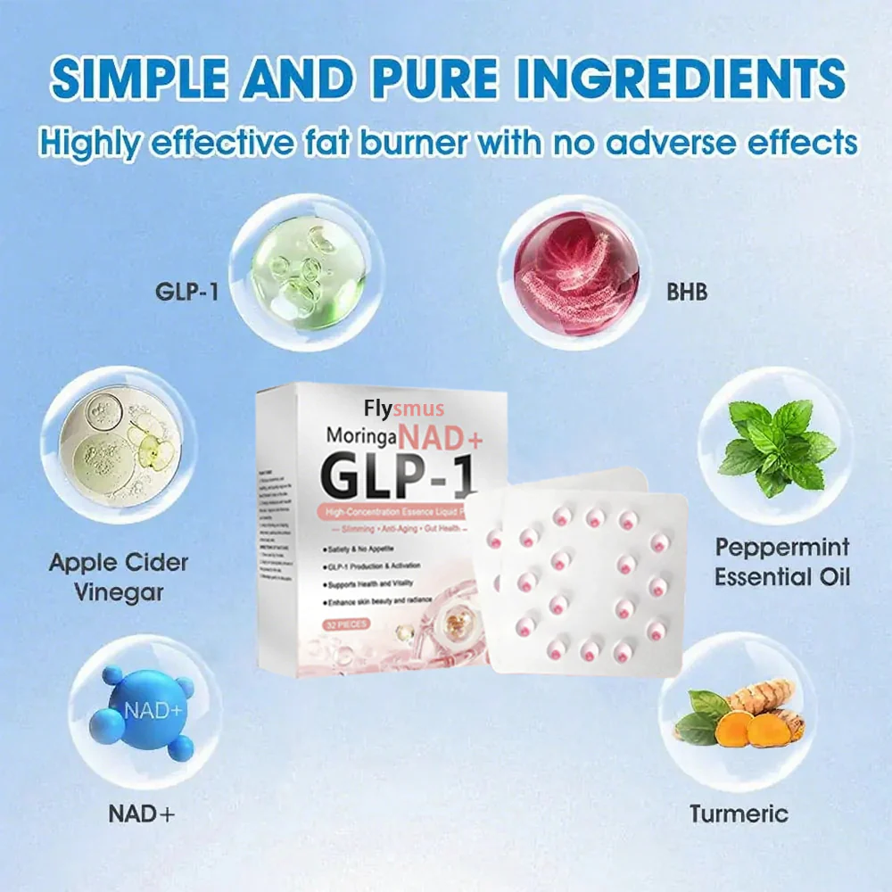FLYSMUS® GLP 1 Slimming & Health Ultra Concentrated Essence Liquid Pearls 12 FLYSMUS® GLP 1 Slimming & Health Ultra Concentrated Essence Liquid Pearls - Image 12