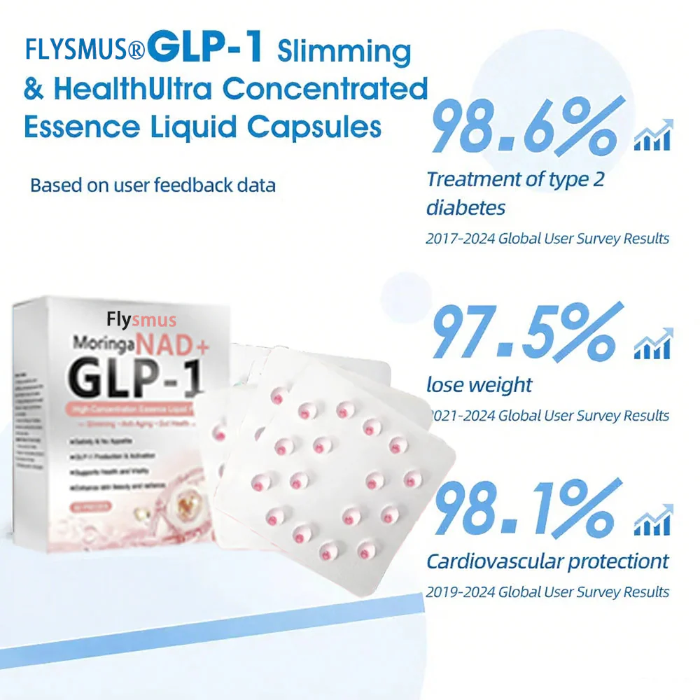 FLYSMUS® GLP 1 Slimming & Health Ultra Concentrated Essence Liquid Pearls 15 FLYSMUS® GLP 1 Slimming & Health Ultra Concentrated Essence Liquid Pearls - Image 15