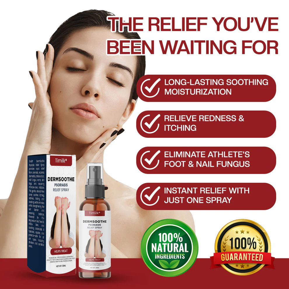 Timilk® DermSoothe Psoriasis Relief Spray 4 Timilk® DermSoothe Psoriasis Relief Spray