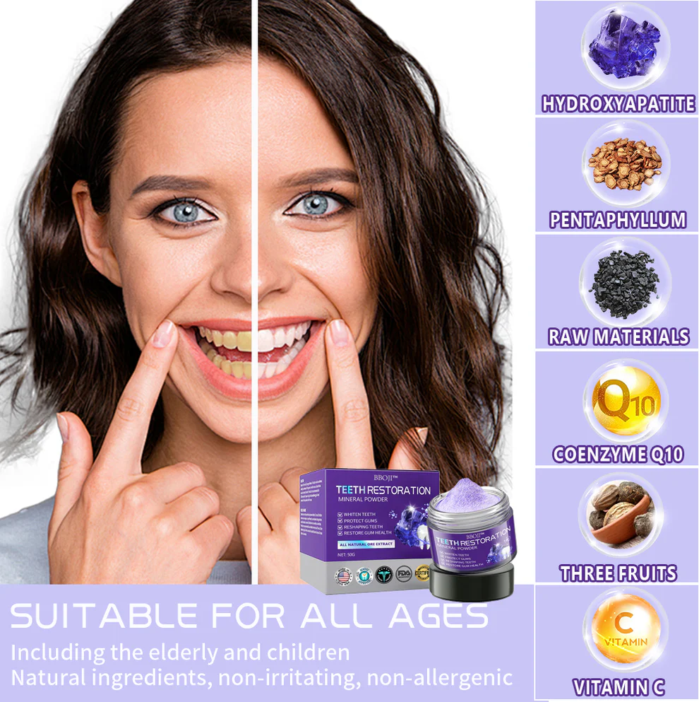 BBOJI™ TeethRestoration Mineral Powder 3 BBOJI™ TeethRestoration Mineral Powder