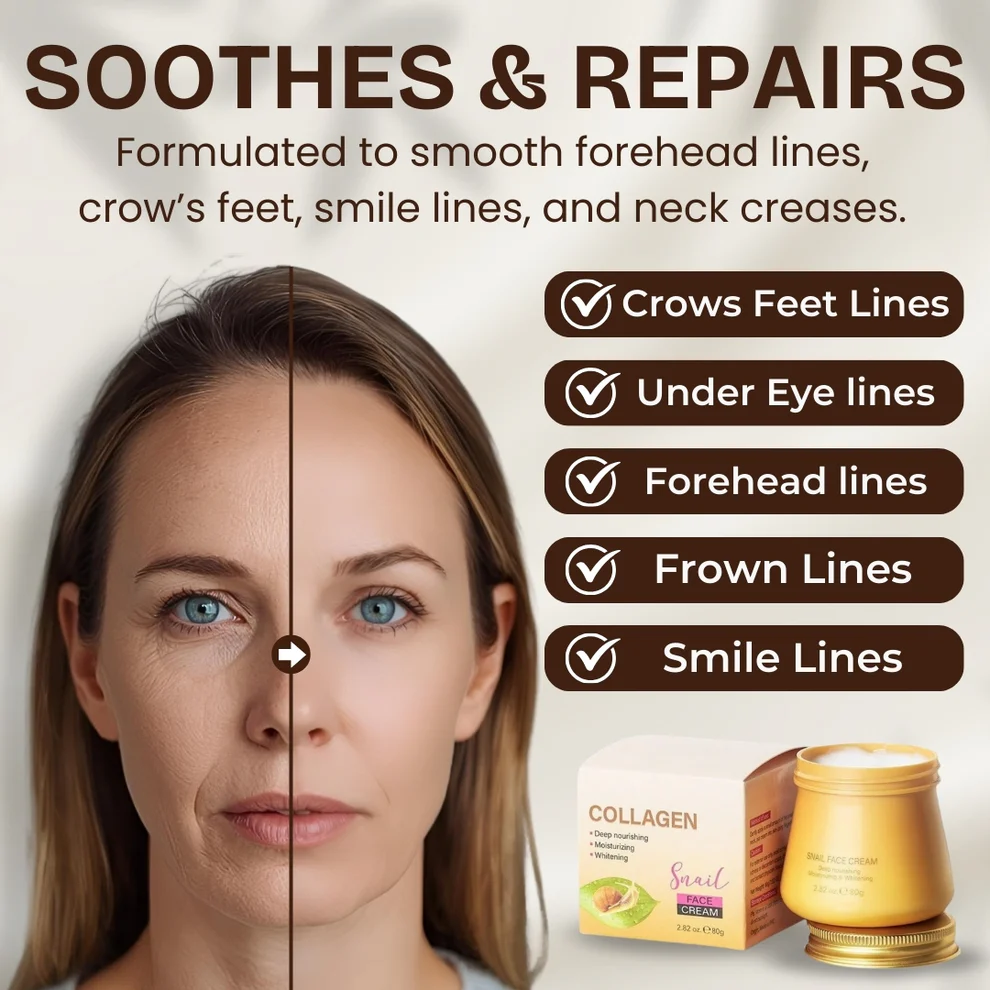 Snail Hydrating Anti-Wrinkle and Rejuvenating Cream 2 Snail Hydrating Anti-Wrinkle and Rejuvenating Cream