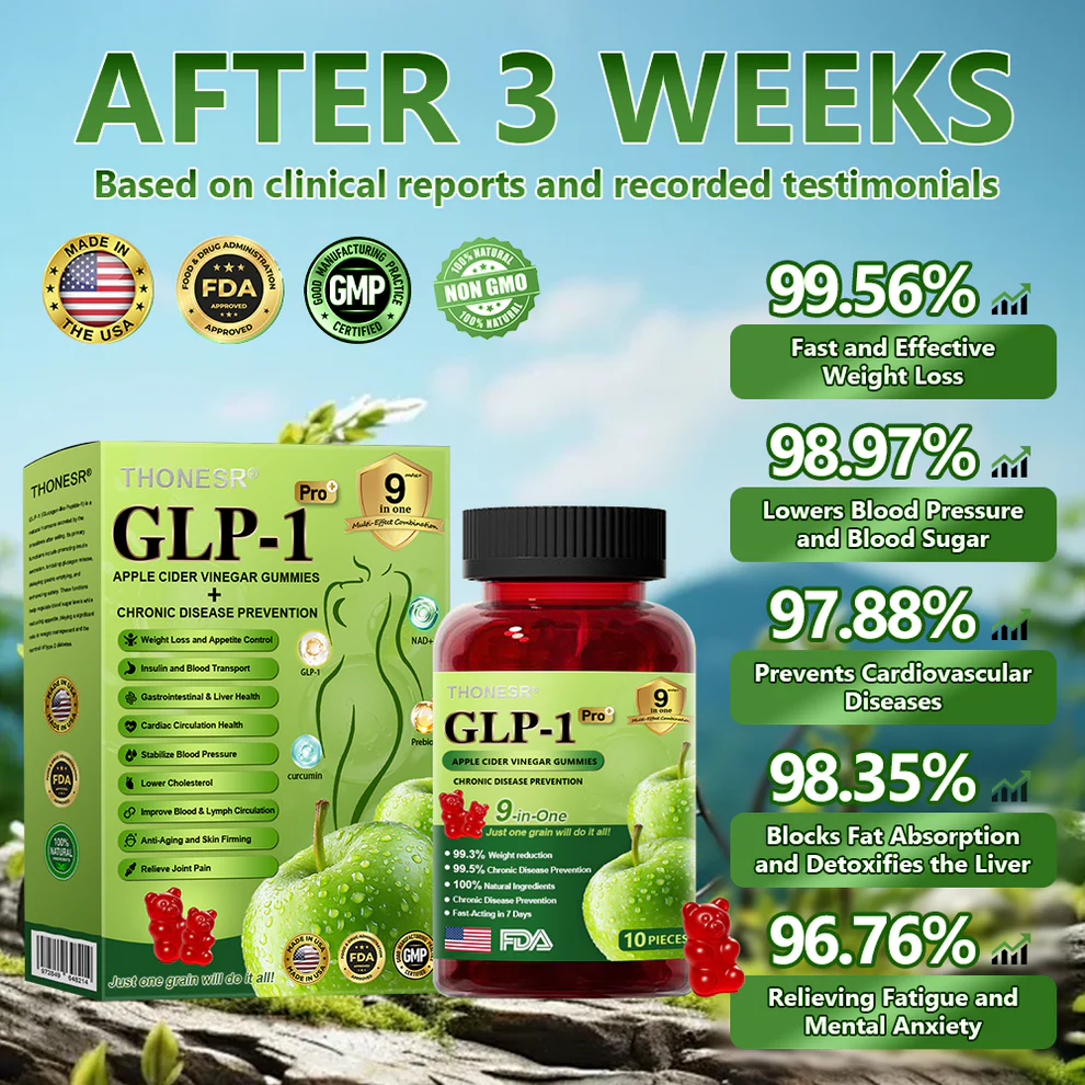 Thonesr® GLP-1 Natural Concentrate Gummies 5 Thonesr® GLP-1 Natural Concentrate Gummies