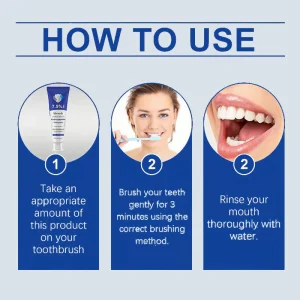 Alisanda Hydroxyapatite Toothpaste 7.5% for Enamel Repair & Teeth Whitening Refreshing Flavor Fluorid