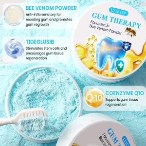 Lyyeto® Focussmile bee venom treatment powder for oral use 12 Lyyeto® Focussmile bee venom treatment powder for oral use