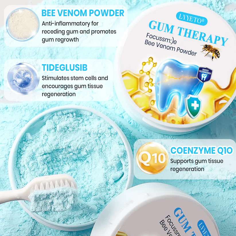 Lyyeto® Focussmile bee venom treatment powder for oral use 6 Lyyeto® Focussmile bee venom treatment powder for oral use