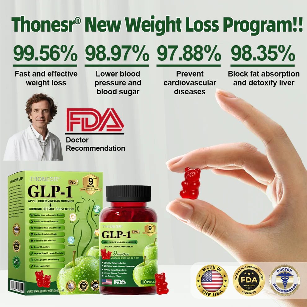 Thonesr® GLP-1 Natural Concentrate Gummies 13 Thonesr® GLP-1 Natural Concentrate Gummies - Image 13