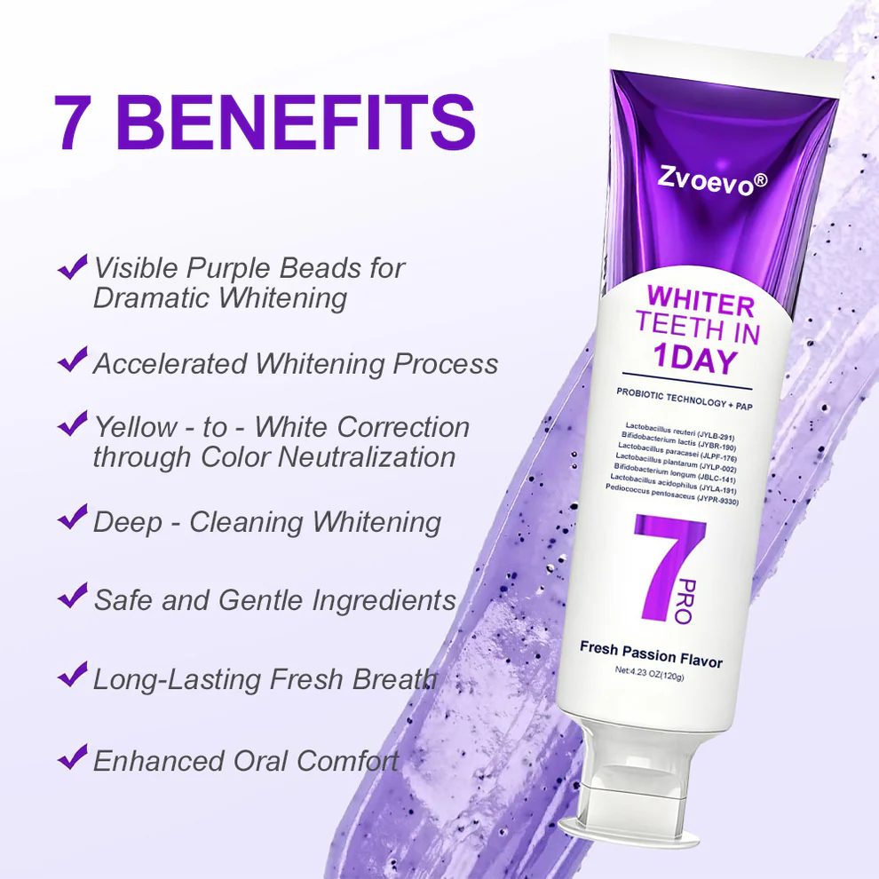 Zvoevo® New 7-Pro Intensive Toothpaste 2 Zvoevo® New 7-Pro Intensive Toothpaste