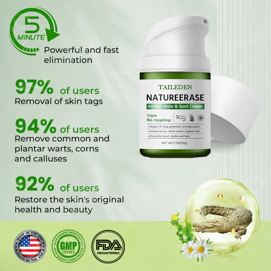 TAILEDEN™ NatureErase Instant Mole & Spot Cream 6 TAILEDEN™ NatureErase Instant Mole & Spot Cream